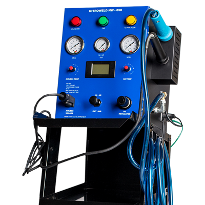 NitroWeld NW-650 nitrogen plastic welding station